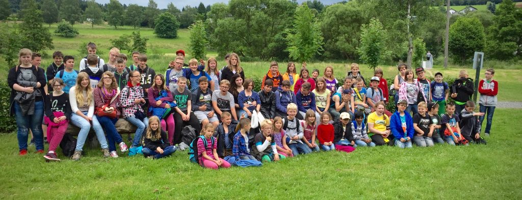 Gruppenfoto Schulwandertag