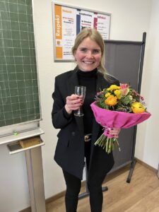 Herzlichen Glückwunsch, Frau Schäfer!