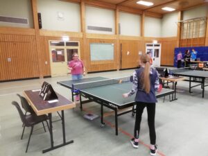 Regionalschulmeisterschaft Tischtennis der Mädchen