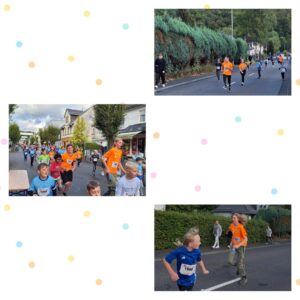 MES-Runners beim Firmenlauf