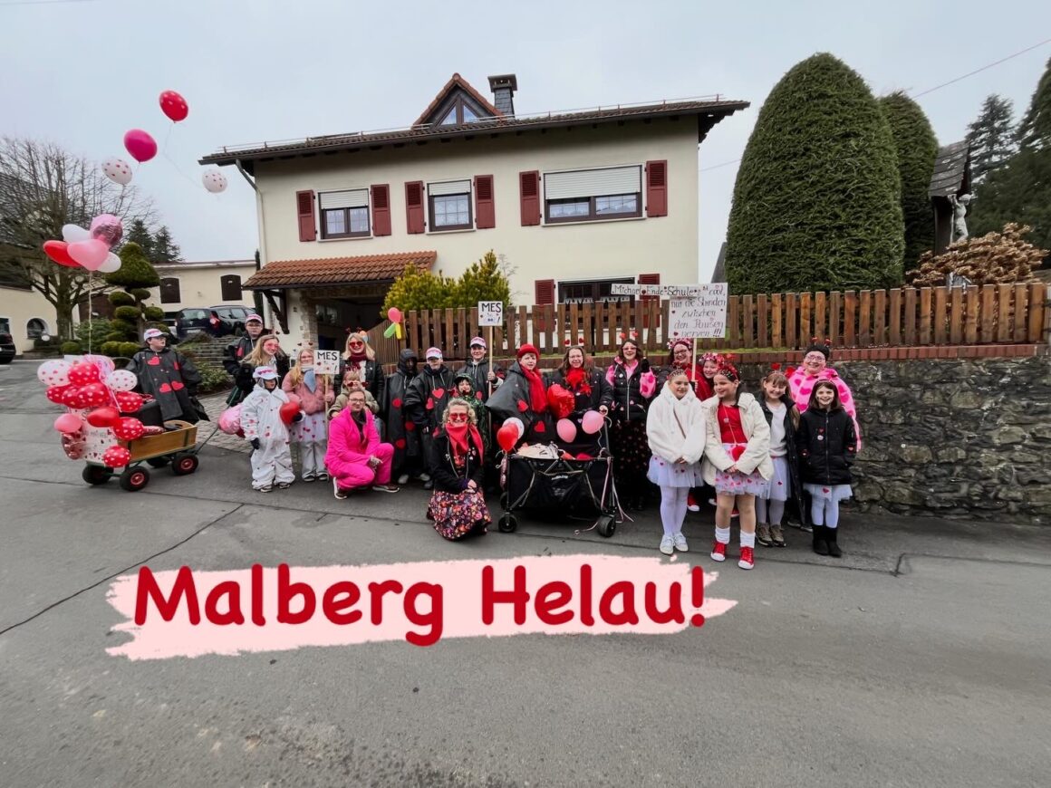 Malberg Helau! - Unsere Schule beim Karnevalszug in Malberg!