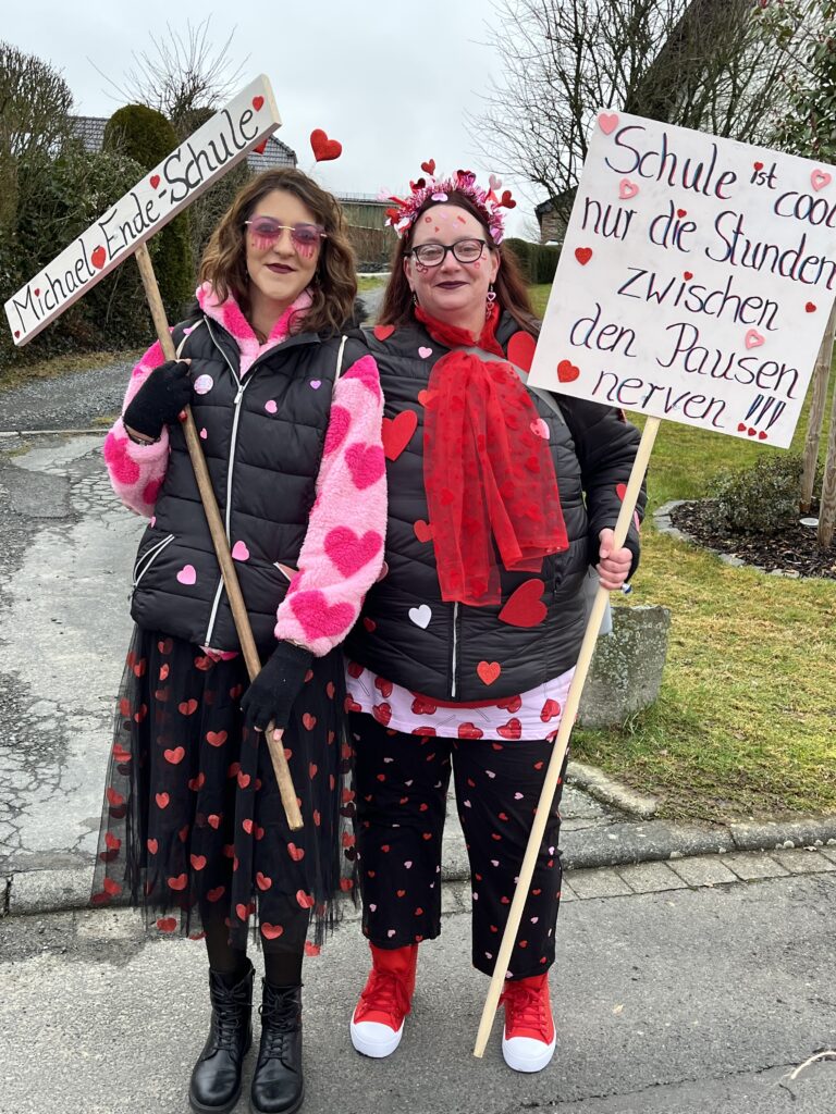 Malberg Helau! - Unsere Schule beim Karnevalszug in Malberg!