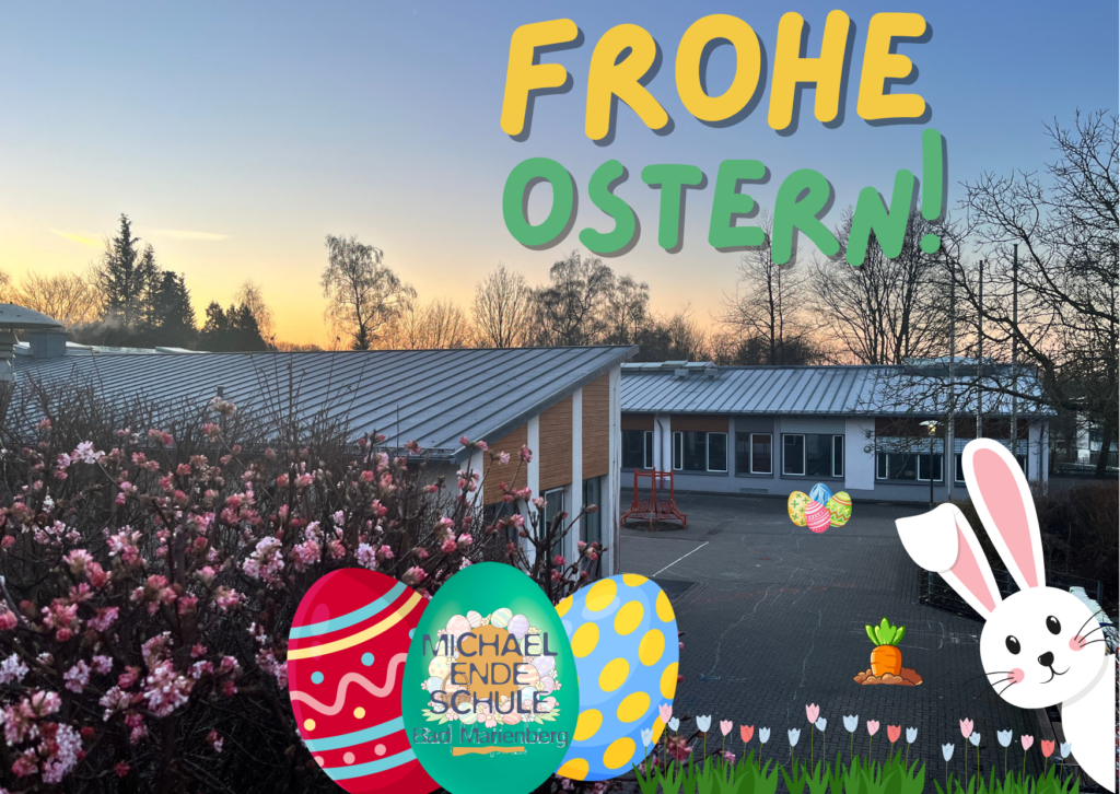 Das Team der Michael-Ende-Schule wünscht frohe Ostern!