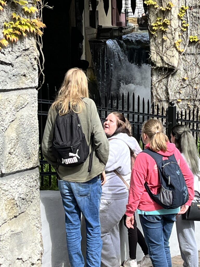 Viel Spaß und ganz viel Wasser - Die Klasse 9 im Phantasialand