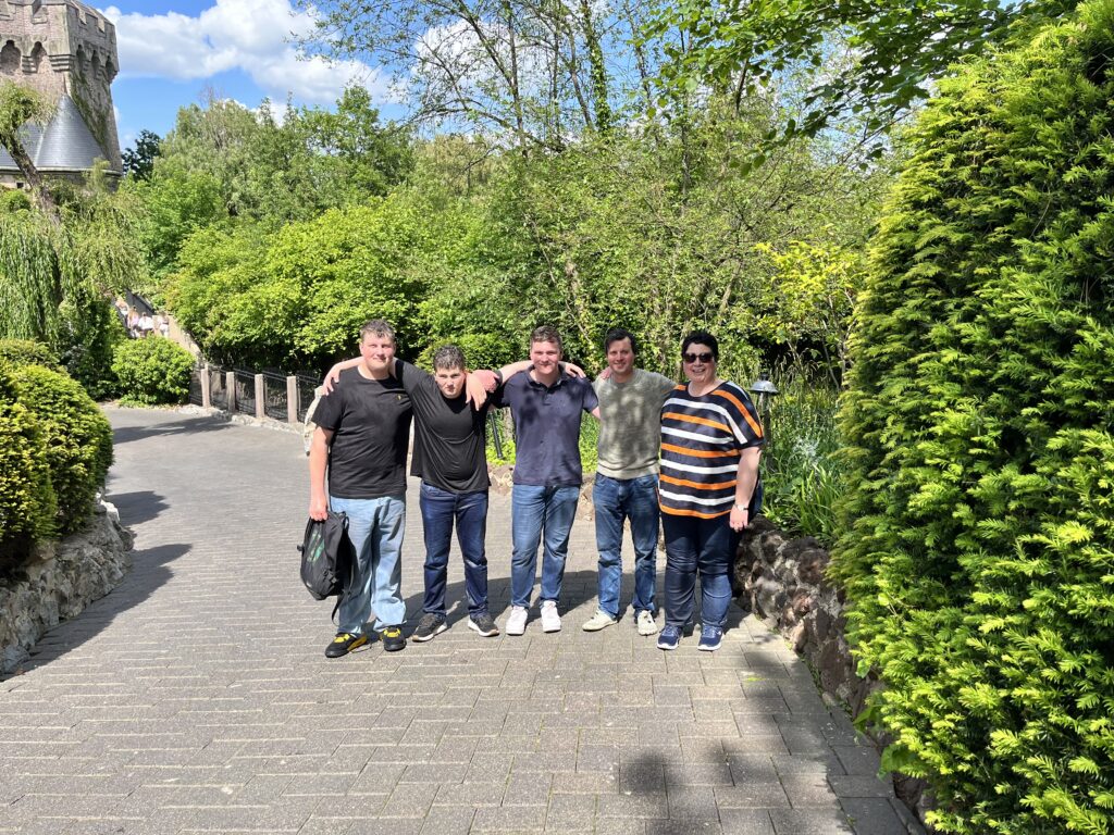 Viel Spaß und ganz viel Wasser - Die Klasse 9 im Phantasialand