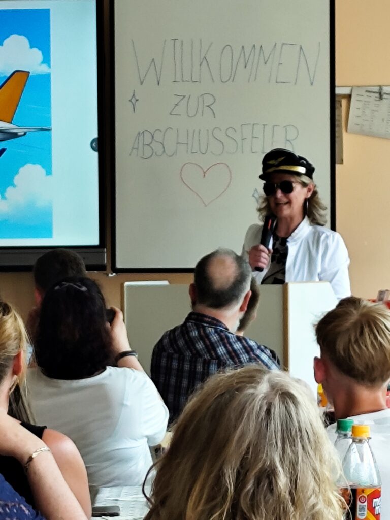 Klasse 9 "fliegt" aus der Schule