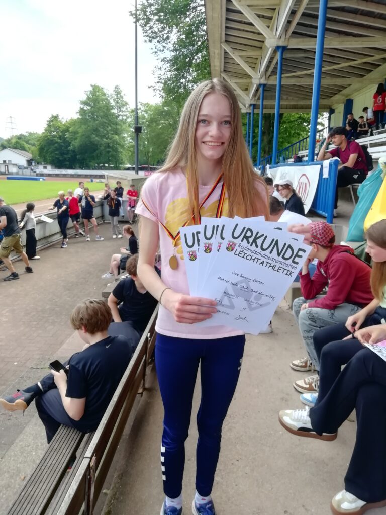 Regionalsportfest der Leichtathletik in Wissen am 17. Juni